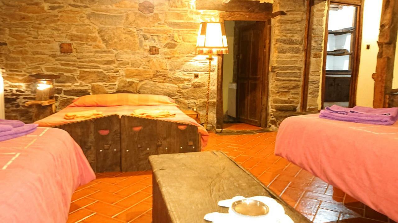 Casa O'Crego Pensionat San Román Exteriör bild